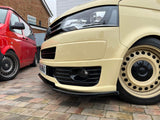 T5.1 Sportline Lower Spoiler, V2 3pc Gloss Black Splitter & Number Plate Holder (2010-2015)