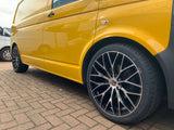 WOLFRACE WOLFSBURG 20” WHEEL & TYRE PACKAGE (BLACK POLISHED)