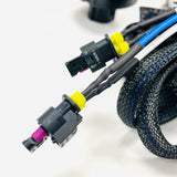 Golf MK7.5 GTI LED DRL Fog Lamps, Covers & Wiring Complete Kit