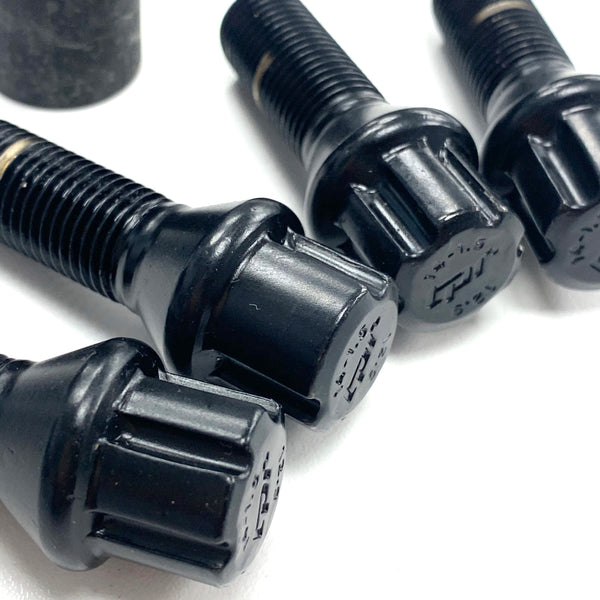 VW T5 T5.1 T6 Transporter TPi Locking Wheel Nuts (Black