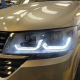 T6.1 LED DRL Headlights Black Edition (With Philips Racing vision bulbs)