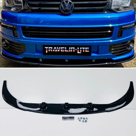 T5.1 Sportline add on gloss black splitter 10-15