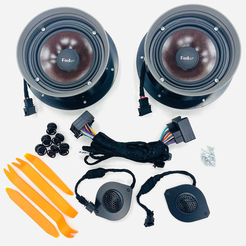Caddy MK3 10-15 Feelart plug & play speaker kit