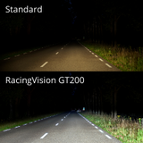 Philips Racing Vision GT200 H4 Bulbs
