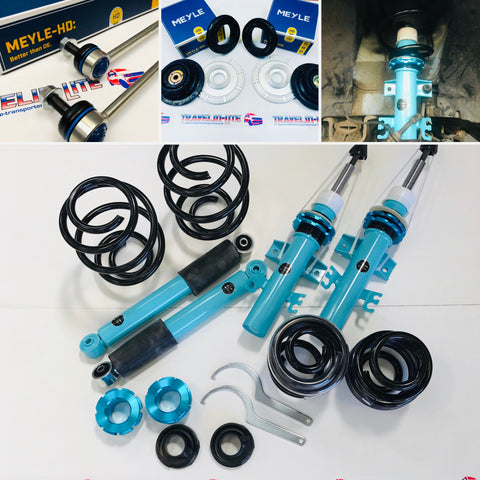 T5 T5.1 T6 T6.1  Van Slam Coilover Kit Meyle HD Top Mounts & Droplinks T28>T30 & T32 variants available