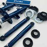 T5 T5.1 Meyle Suspension Package Front & Rear Top Mounts Droplink Covers