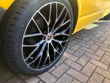 WOLFRACE WOLFSBURG 20” WHEEL & TYRE PACKAGE (BLACK POLISHED)