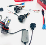 T6 LED headlight bulb package (H11 & H1) for use with aftermarket DRL headlights only