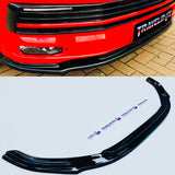 T6 Front Bumper Splitter - gloss black