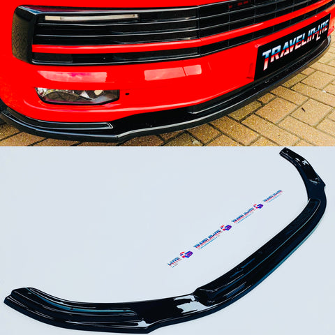 T6 Front Bumper Splitter - gloss black