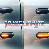 VW T5.1 Light bar headlights with dynamic indicators (Includes smoked Dynamic indicators)