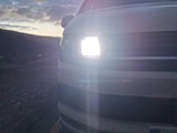 T6 LED DRL Headlight Upgrade Bulbs Built In Fan Superb Quality