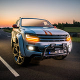 Amarok OSRAM DRL Headlights Full LED (Black Version)