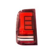 Amarok full LED rear lights with dynamic indicator RED / TINTED