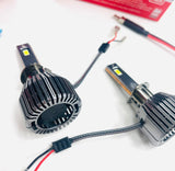 T6 LED headlight bulb package (H11 & H1) for use with aftermarket DRL headlights only