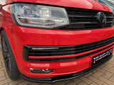 T6 Front Bumper Splitter - gloss black