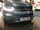 T6 Lower Spoiler, Gloss Black Upper Lower Grilles With DRL, Tailgate Spoiler