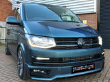T6 Sportline Lower Spoiler, Gloss Black Upper Lower Grilles DRL, Twin Spoiler