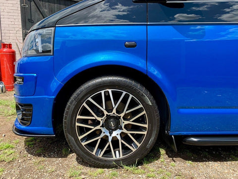 MOMO 18" REVENGE ALLOY WHEEL PACKAGE BLACK / POLISHED FOR T5 T5.1 T6