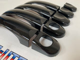 T5.1 Gloss Black Mirror Caps / Covers Door Handles, Front & Rear Badges
