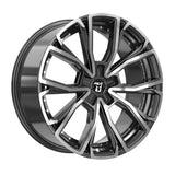 Wolfrace 71 Matrix Custom 18" Wheels & Tyres .  Black & Polished