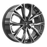 Wolfrace 71 Matrix Custom 18" Wheels & Tyres .  Black & Polished