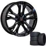 Wolfrace Eurosport Assassin GT2 18" Wheels & Tyres.  Gloss black