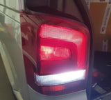 T5 & T5.1 Sportline Rear Lights Smoked 03 - 15 Set Genuine Hella OEM (FREE Upgrade Bulbs For Reverse & Indicator)