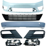 Caddy MK4 SWB Front & Rear Primed Bumpers With Bumper Lower Inserts