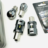 T6 Bulb Upgrade Kit LED DRL Side Light H4 Chrome Indicator
