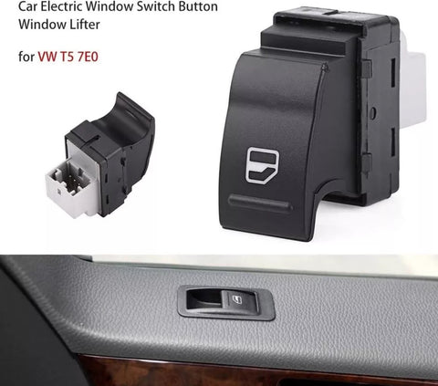 T5 T5.1 03-09 Electric Window Switch Passenger Side (For factory fitted electric windows only)