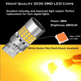 T5.1 T6 LED Amber indicator headlight bulbs super bright, Error free