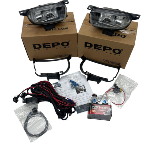 T4 Long Nose (1996 - 2003) Complete Fog Light Kit