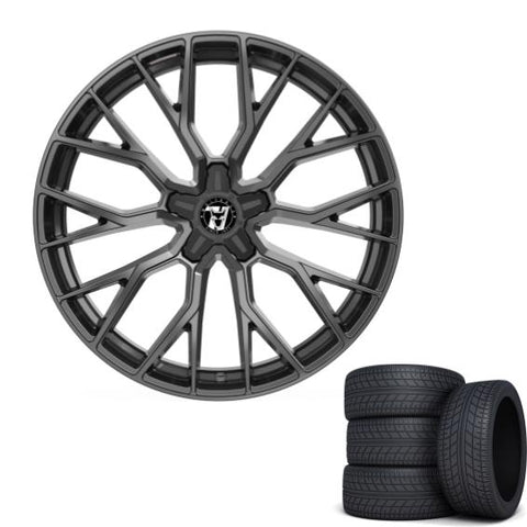 WOLFRACE MATRIX GTR BLACK EDITION 20” WHEEL & TYRE PACKAGE (BLACK)