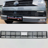 VW T6 Lower Radar Grille Gloss Black Transporter 15 - 19