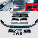 T6 Sportline Lower Spoiler Radar Gloss Black Grilles Twin Rear Spoiler