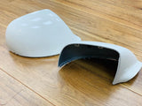 Amarok Candy White Mirror Covers / Caps Pair
