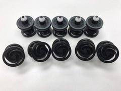 LST Interior Panel Clips (10 Pack) For VW T4, T5, IV, V LT – Light Gray Door Trim Fasteners
