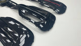 T6.1 Upper / lower Grilles & TL design splitter Gloss Black ABS