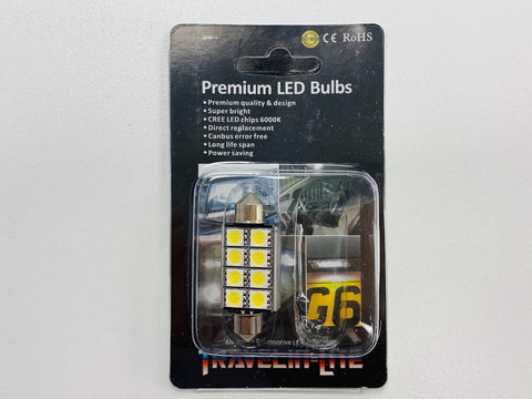 Caddy LED Interior bulb 8 led chips (Single Bulb)