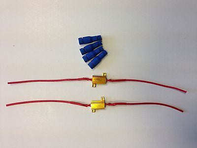LED Load Resistors 10w 39ohm Indicators & 4 PL605 Posi Taps