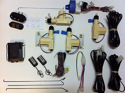 T4 Designer 3dr & Twin Rear Central Locking Kit & Keyless Entry