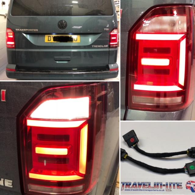 T6 Genuine LED Rear Lights Smoked with Plug & Play Harness – Travelin-Lite
