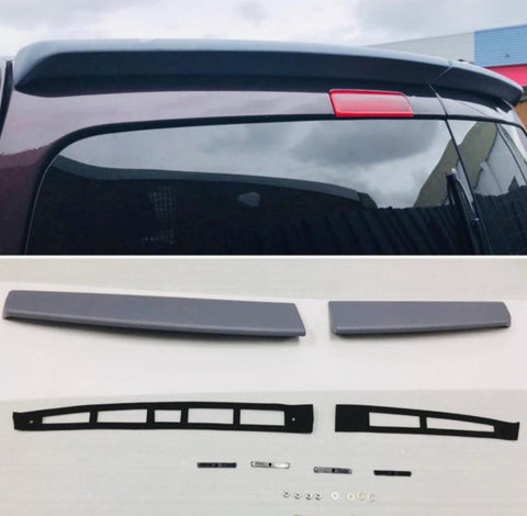 Caddy & Maxi Twin Rear Spoiler Perfect Fitment PU Plastic 05-19 Great Quality