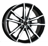 Wolfrace Dortmund 20” Wheel & Tyre Package (Gloss Black & polished)