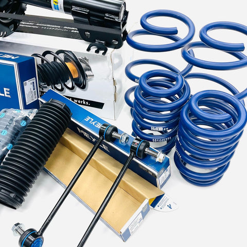 VW T5 T5.1 T6 H&R 50mm Lowering Springs & Meyle / Bilstein Suspension ...