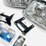 T5 03-09 Caravelle headlights & Osram bulb upgrade