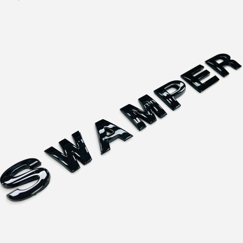 SWAMPER Badge Gloss Black