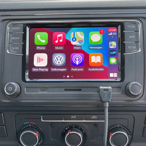 VW Caddy MK4 Apple Car Play RCD360 + 6.5" Factory Fit Plug & Play 2015 - 2019