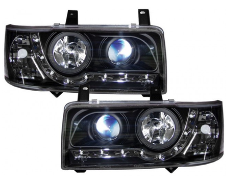T4 LED DRL headlights R8 style short nose only